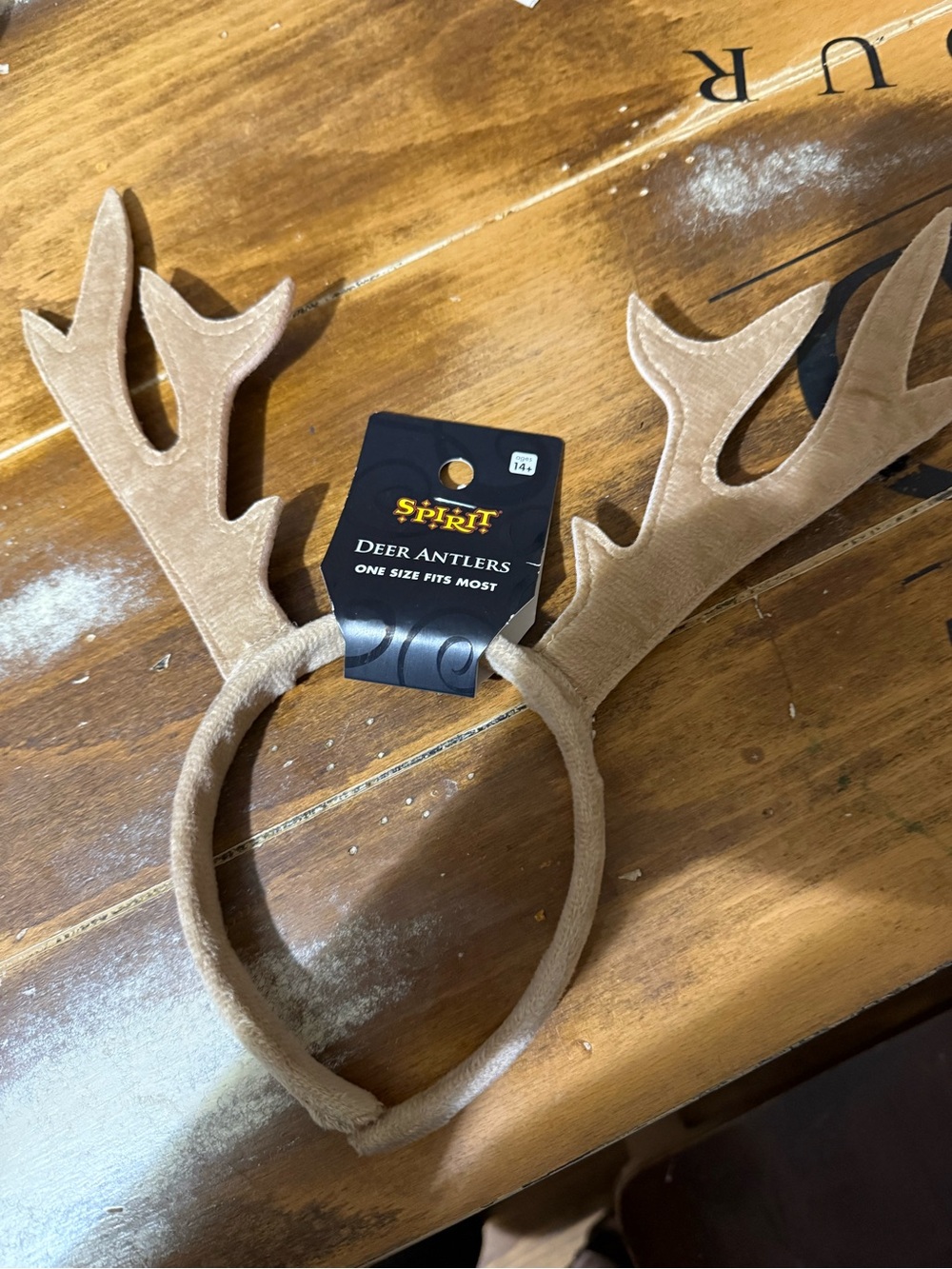Spirit Tan Deer Antler Headband